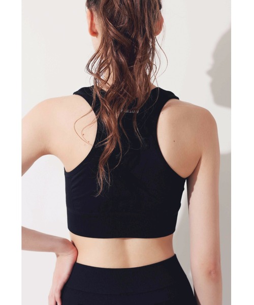 ALEXIA STAM（アリシアスタン）の「Logo Training Bra/ロゴトレーニングブラ（タンクトップ・レディース・ブラック・S/M）」の7枚目の写真