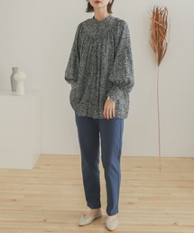 SENSE OF PLACE by URBAN RESEARCH | ストーンプリント2WAYギャザーブラウス(シャツ/ブラウス)