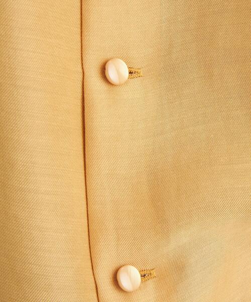 green label relaxing（グリーンレーベルリラクシング）の「ハイネック ギャザー ブラウス（シャツ/ブラウス・レディース・ダークブラウン/その他1/マスタード/ホワイト・FREE）」の15枚目の写真