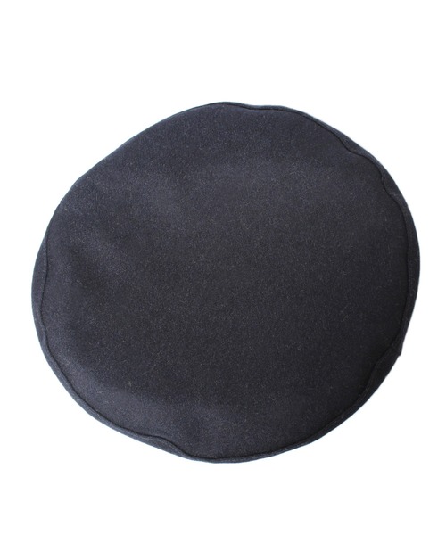 14+(イチヨンプラス)の「ウールフラノアーミーベレー帽(ハンチング/ベレー帽・レディース・ブラック/ネイビー/ブラウン/グレー・FREE)」の8枚目の写真