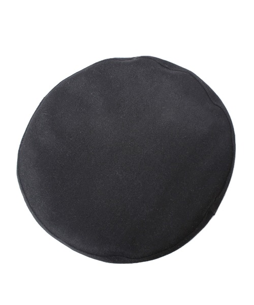 14+(イチヨンプラス)の「ウールフラノアーミーベレー帽(ハンチング/ベレー帽・レディース・ブラック/ネイビー/ブラウン/グレー・FREE)」の11枚目の写真