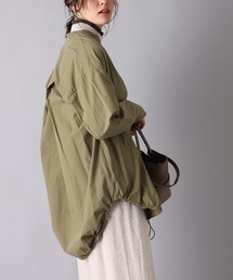 un dix cors | トレンドのビックシルエット　クリアコットンオーバーシャツ(シャツ/ブラウス)