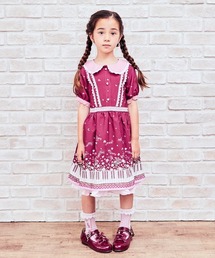 鍵盤×バラ柄クラシカルＯＰ