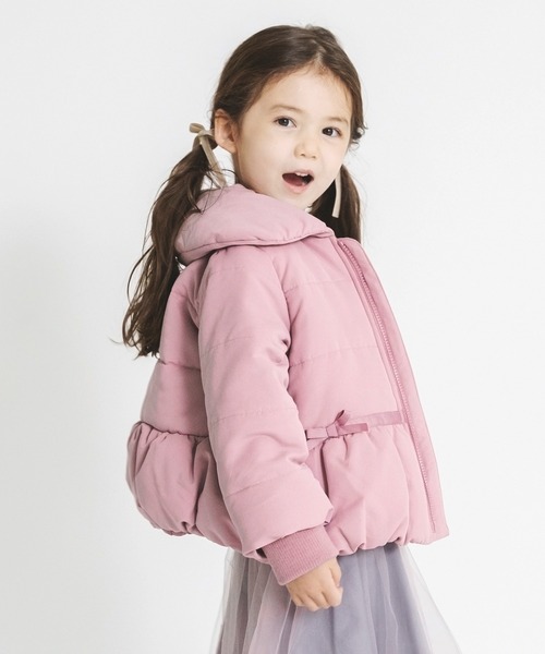 BRANSHES(ブランシェス)の「リボン付き中綿ブルゾン(ブルゾン・キッズ・ピンク/ネイビー・90cm/150cm/140cm/110cm/130cm/120cm/100cm)」の22枚目の写真