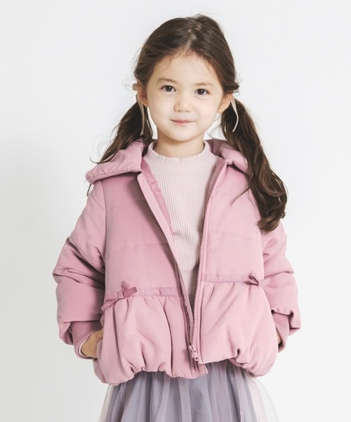 BRANSHES(ブランシェス)の「リボン付き中綿ブルゾン(ブルゾン・キッズ・ピンク/ネイビー・90cm/150cm/140cm/110cm/130cm/120cm/100cm)」の20枚目の写真
