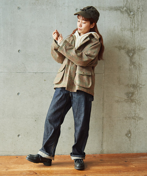 PAR ICI（パーリッシィ）の「リサイクルコットン裏毛 フーディー（パーカー・レディース・オフホワイト/オレンジ/ネイビー/グリーン/イエロー/パープル・FREE）」の13枚目の写真