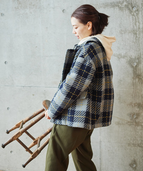 PAR ICI（パーリッシィ）の「リサイクルコットン裏毛 フーディー（パーカー・レディース・オフホワイト/オレンジ/ネイビー/グリーン/イエロー/パープル・FREE）」の19枚目の写真