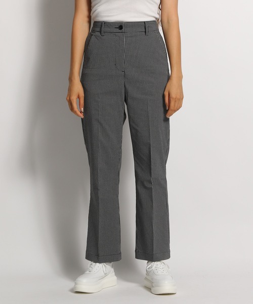 niko and...（ニコアンド）の「ギンガムチェックフレアパンツ（その他パンツ・レディース・ホワイト/ブラック/オレンジ/グリーン・MEDIUM/LARGE）」の19枚目の写真