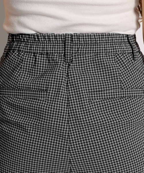 niko and...（ニコアンド）の「ギンガムチェックフレアパンツ（その他パンツ・レディース・ホワイト/ブラック/オレンジ/グリーン・MEDIUM/LARGE）」の12枚目の写真