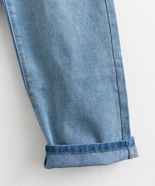 Ressaca（レサーカ）の「ワイドストレート リラックスルーズ ダメージデニム（デニムパンツ・メンズ・ライトブルー/サックスブルー・L/M/S/XL/XXL）」の6枚目の写真