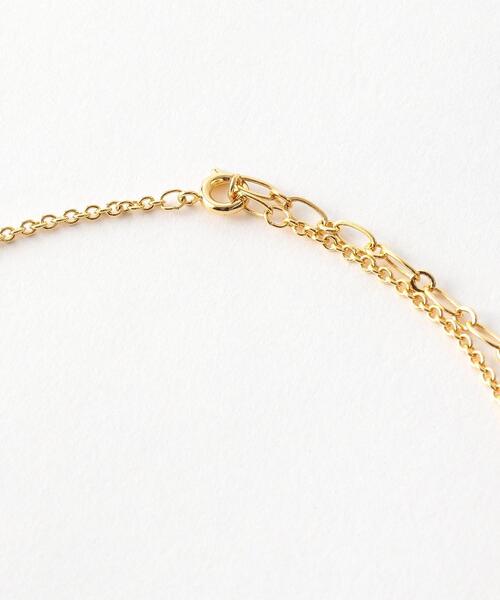 green label relaxing（グリーンレーベルリラクシング）の「コイン ＆ チェーン 3WAY ネックレス（ネックレス・レディース・ゴールド/シルバー・FREE）」の11枚目の写真