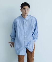 WHIMSIC | 【WHIMSIC】ストライプビッグシャツ(シャツ/ブラウス)