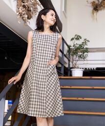 大人上品なエンパイアワンピース