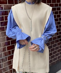 UND MANY WAY BLOUSE WITH VEST SET