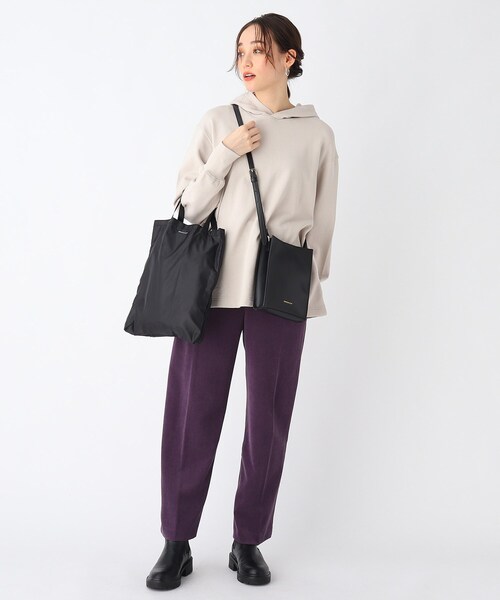 OPAQUE.CLIP（オペークドットクリップ）の「◆ミニマルミニショルダー【エコバッグ付】（ショルダーバッグ・レディース・ブラック/ダークグリーン/オフホワイト/ライトベージュ・00）」の20枚目の写真