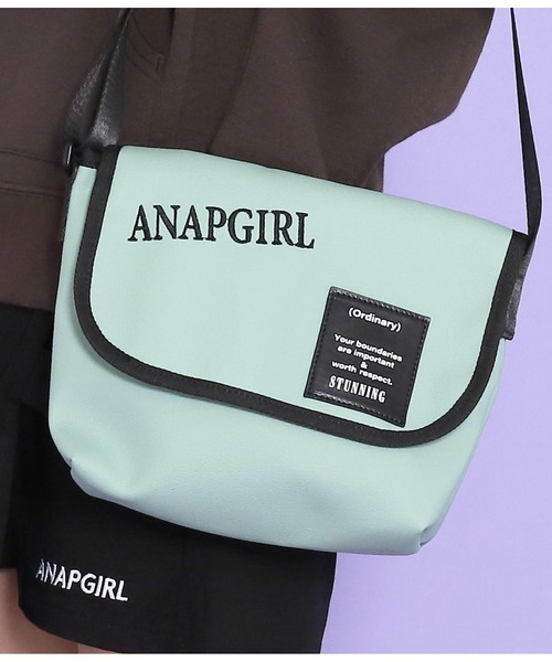 セール フェイクレザーショルダーバッグ ショルダーバッグ Anap Girl アナップガール のファッション通販 Zozotown