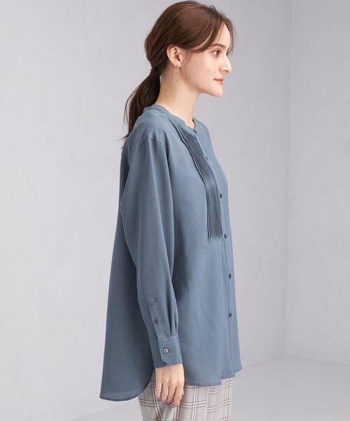 新品 green label relaxing ピンタック ブラウス UNITED ARROWS green label relaxing｜[size SHORTあり]ボイル
