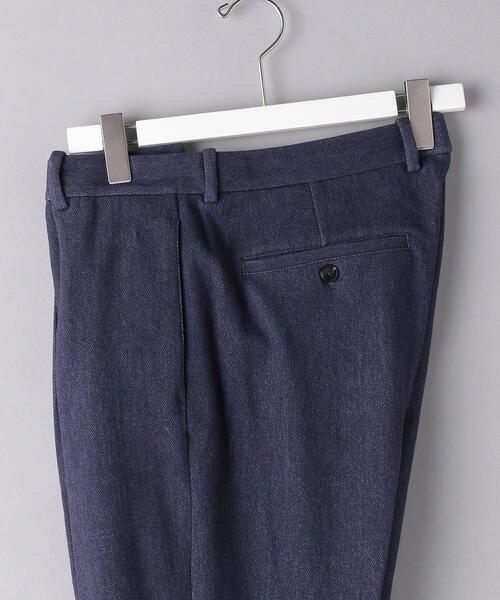 CIRCOLO 1901（チルコロ 1901）の「＜CIRCOLO 1901（チルコロ1901）＞ デニム １プリーツ パンツ（その他パンツ・メンズ・ネイビー・44/46/48/50）」の10枚目の写真