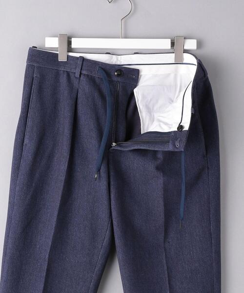 CIRCOLO 1901（チルコロ 1901）の「＜CIRCOLO 1901（チルコロ1901）＞ デニム １プリーツ パンツ（その他パンツ・メンズ・ネイビー・44/46/48/50）」の3枚目の写真