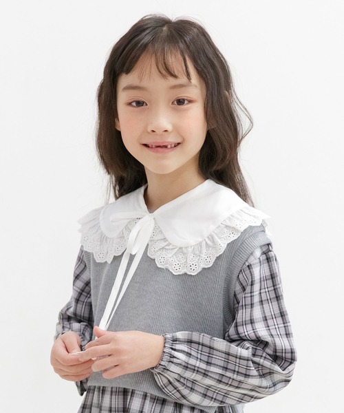 Bee des Bee（ビーデスビー）の「付け襟（付け襟・キッズ・ホワイト/ブラック/ホワイト系その他/ホワイト系・M/L/フリー）」の5枚目の写真