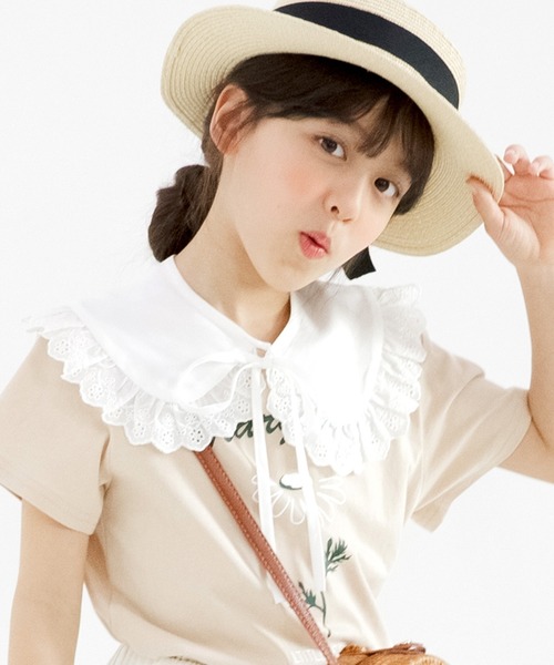 Bee des Bee（ビーデスビー）の「付け襟（付け襟・キッズ・ホワイト/ブラック/ホワイト系その他/ホワイト系・M/L/フリー）」の9枚目の写真