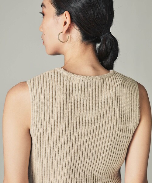 CITY TOKYO（シティトウキョウ）の「２wayアンサンブルタートルネックケーブルレイヤードニットトップス（ニット/セーター・レディース・グリーン/ベージュ・FREE）」の19枚目の写真