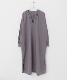 siiwa | siiwa　リネンコットンギャザーワンピース(ワンピース)