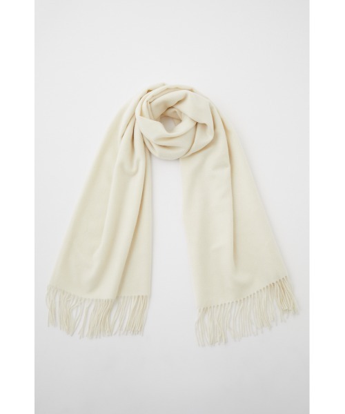 rienda（リエンダ）の「カシミア100％マフラー（マフラー・レディース・ブラック/アイボリー/ライトブラウン・FREE）」の2枚目の写真