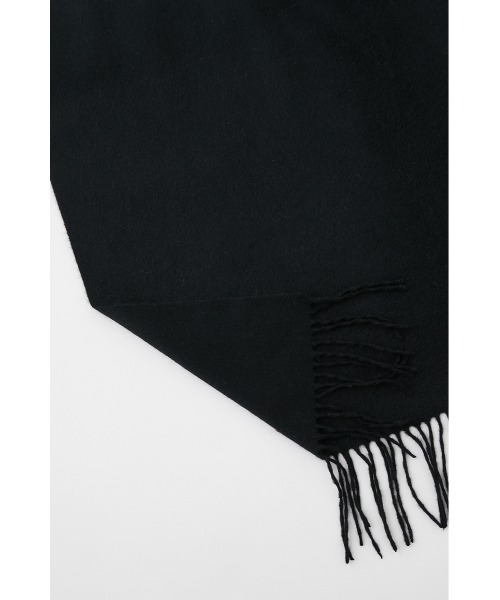 rienda（リエンダ）の「カシミア100％マフラー（マフラー・レディース・ブラック/アイボリー/ライトブラウン・FREE）」の6枚目の写真