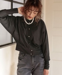 シアースナップカーディガン