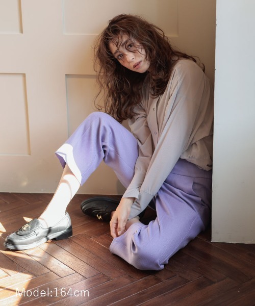 DONOBAN（ドノバン）の「シアースナップカーディガン（カーディガン/ボレロ・レディース・ホワイト/ブラック/グレー/ミント・F）」の21枚目の写真