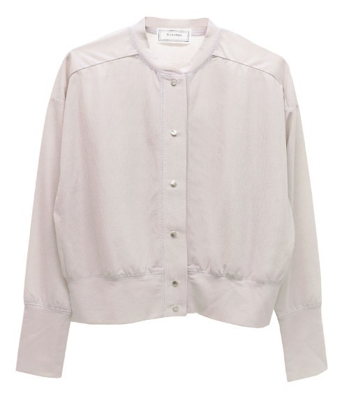 DONOBAN（ドノバン）の「シアースナップカーディガン（カーディガン/ボレロ・レディース・ホワイト/ブラック/グレー/ミント・F）」の8枚目の写真