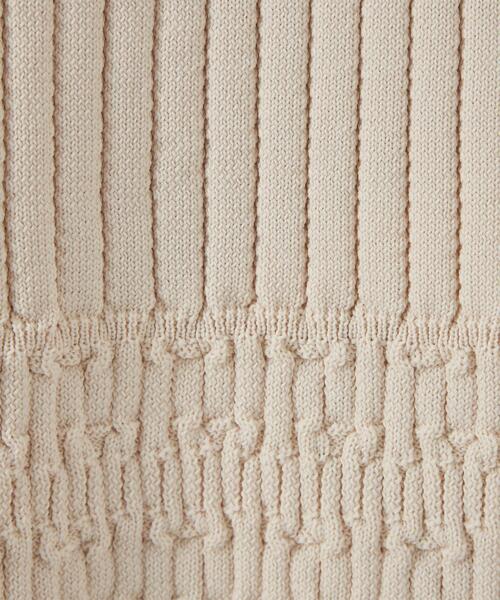 CITEN（シテン）の「＜CITEN（シテン）＞リブハイネックトップ ニット（ニット/セーター・レディース・オフホワイト/ライム/ライラック・FREE）」の18枚目の写真