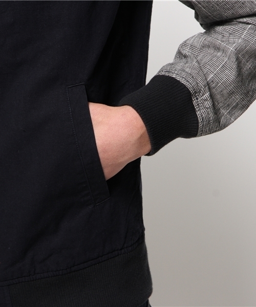 WEGO(ウィゴー)の「WEGO/フレンチリネン混MA-1(ミリタリージャケット・メンズ・ブルー/その他1・MEDIUM/LARGE)」の7枚目の写真