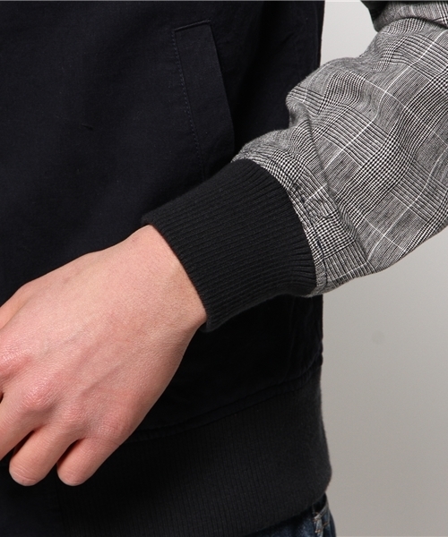 WEGO(ウィゴー)の「WEGO/フレンチリネン混MA-1(ミリタリージャケット・メンズ・ブルー/その他1・MEDIUM/LARGE)」の8枚目の写真