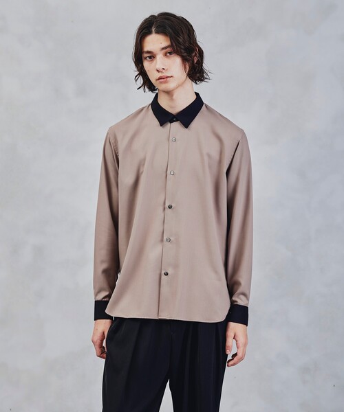 tk.TAKEO KIKUCHI(ティーケータケオキクチ)の「◆TRレギュラーカラーシャツ(シャツ/ブラウス・メンズ・ナチュラル/カーキ/ホワイト/グレー系4/ブラック系4/ベージュ系その他2/ガンメタ/ホワイト系1/ベージュ系/ベージュ系4/ネイビー系・02/01/03/04)」の7枚目の写真