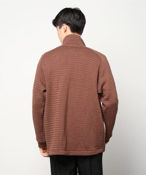 alvana（アルヴァナ）の「[ alvana ] WOOL DRIVERS KNIT（ニット/セーター・メンズ・ブルー/ブラウン・2/3）」の3枚目の写真