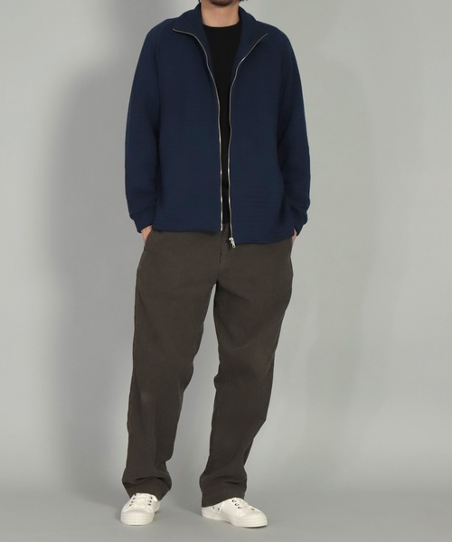 alvana（アルヴァナ）の「[ alvana ] WOOL DRIVERS KNIT（ニット/セーター・メンズ・ブルー/ブラウン・2/3）」の14枚目の写真