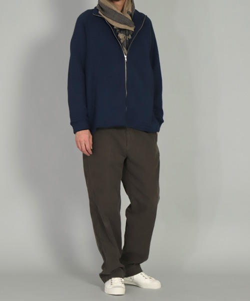 alvana（アルヴァナ）の「[ alvana ] WOOL DRIVERS KNIT（ニット/セーター・メンズ・ブルー/ブラウン・2/3）」の16枚目の写真