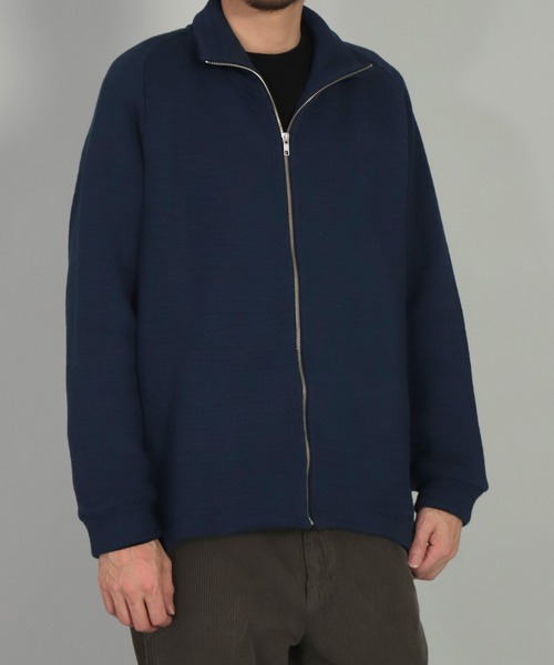 alvana（アルヴァナ）の「[ alvana ] WOOL DRIVERS KNIT（ニット/セーター・メンズ・ブルー/ブラウン・2/3）」の7枚目の写真