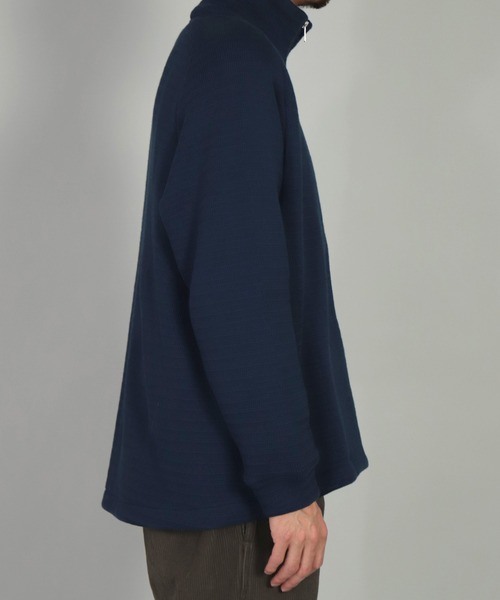 alvana（アルヴァナ）の「[ alvana ] WOOL DRIVERS KNIT（ニット/セーター・メンズ・ブルー/ブラウン・2/3）」の8枚目の写真