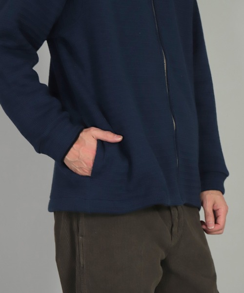 alvana（アルヴァナ）の「[ alvana ] WOOL DRIVERS KNIT（ニット/セーター・メンズ・ブルー/ブラウン・2/3）」の13枚目の写真