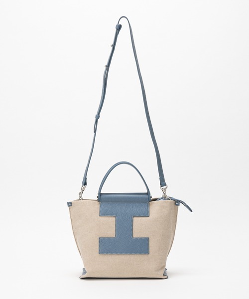 IACUCCI(イアクッチ)の「ソルベット S CANVAS/CERVO(トートバッグ・レディース・ブラック/サックスブルー/グレイッシュベージュ・FREE)」の8枚目の写真