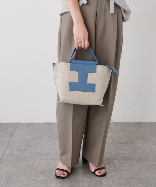 IACUCCI(イアクッチ)の「ソルベット S CANVAS/CERVO(トートバッグ・レディース・ブラック/サックスブルー/グレイッシュベージュ・FREE)」の20枚目の写真