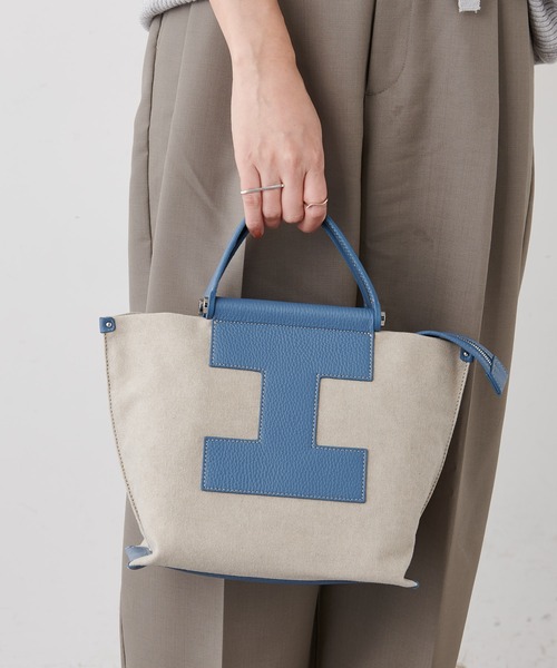 IACUCCI(イアクッチ)の「ソルベット S CANVAS/CERVO(トートバッグ・レディース・ブラック/サックスブルー/グレイッシュベージュ・FREE)」の21枚目の写真