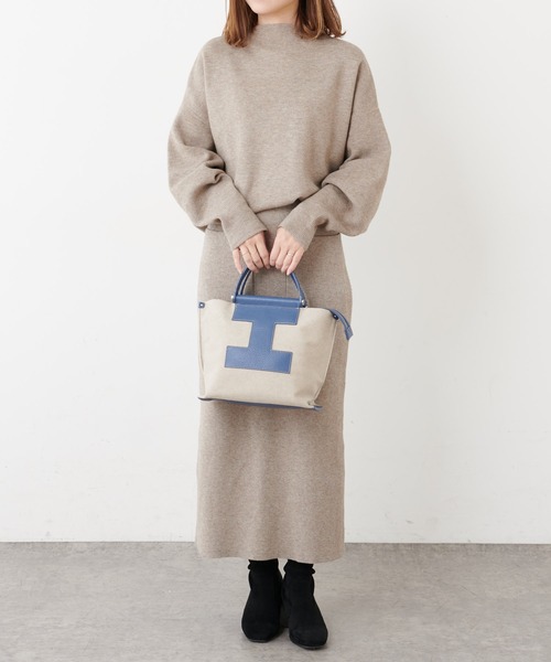 IACUCCI(イアクッチ)の「ソルベット S CANVAS/CERVO(トートバッグ・レディース・ブラック/サックスブルー/グレイッシュベージュ・FREE)」の22枚目の写真