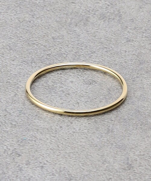 FREAK'S STORE（フリークスストア）の「ラインリング ブラス（リング・レディース・ゴールド・11/5）」の3枚目の写真