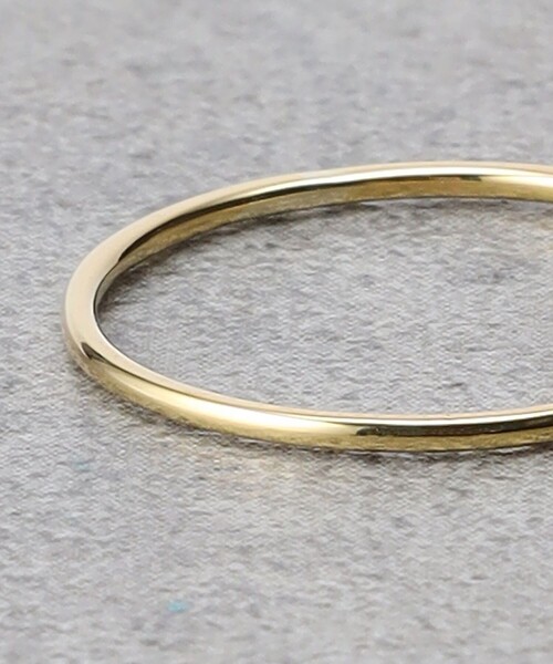 FREAK'S STORE（フリークスストア）の「ラインリング ブラス（リング・レディース・ゴールド・11/5）」の4枚目の写真
