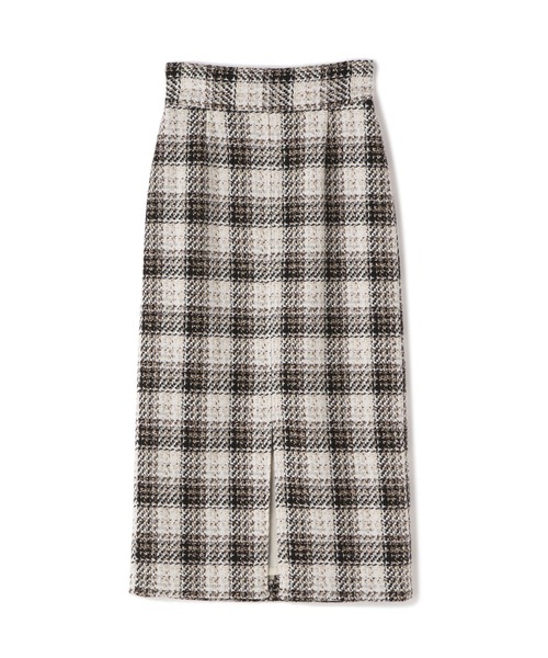 N.（N. Natural Beauty Basic）（エヌエヌナチュラルビューティーベーシック）の「【S Size Line】◆ツイードチェックタイトスカート（スカート・レディース・ブラック系その他/ブルー系その他・SMALL/MEDIUM）」の13枚目の写真