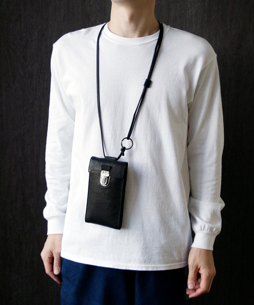 PATRICK STEPHAN パトリックステファン / Leather gadget bag 